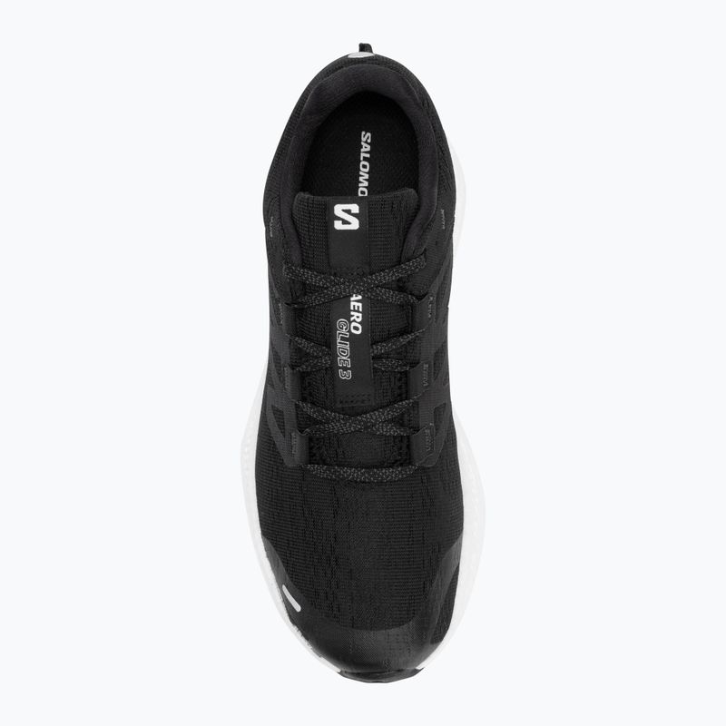 Vyriški bėgimo batai Salomon Aero Glide 3 black/white/asphalt 5