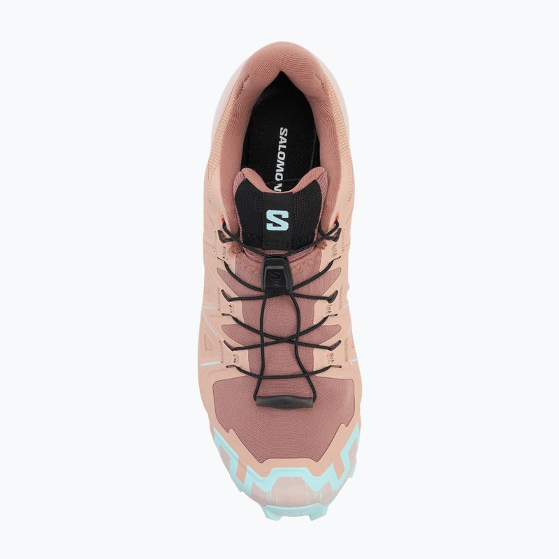 Moteriški bėgimo bateliai Salomon Speedcross 6 mahogany rose/hushed violet/iced aqua 5