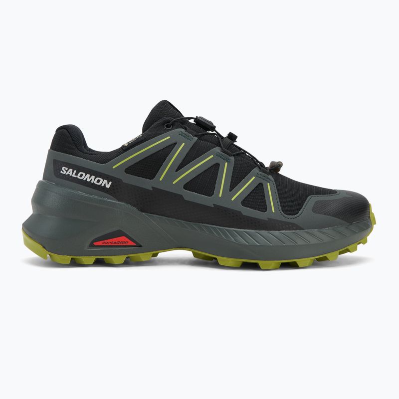 Vyriški bėgimo bateliai Salomon Speedcross Peak GTX juoda/urban chic/tamsi citrina 2