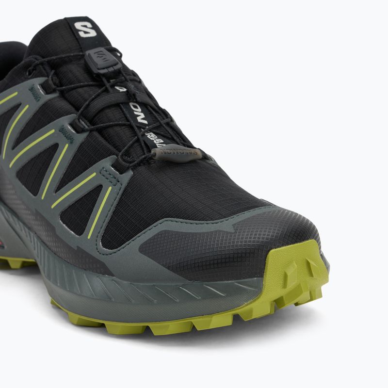 Vyriški bėgimo bateliai Salomon Speedcross Peak GTX juoda/urban chic/tamsi citrina 7