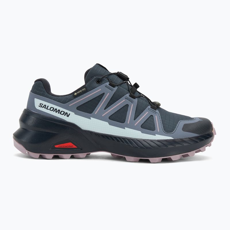 Moteriški bėgimo batai Salomon Speedcross Peak GTX blue nights / grisaille / nirvana 2