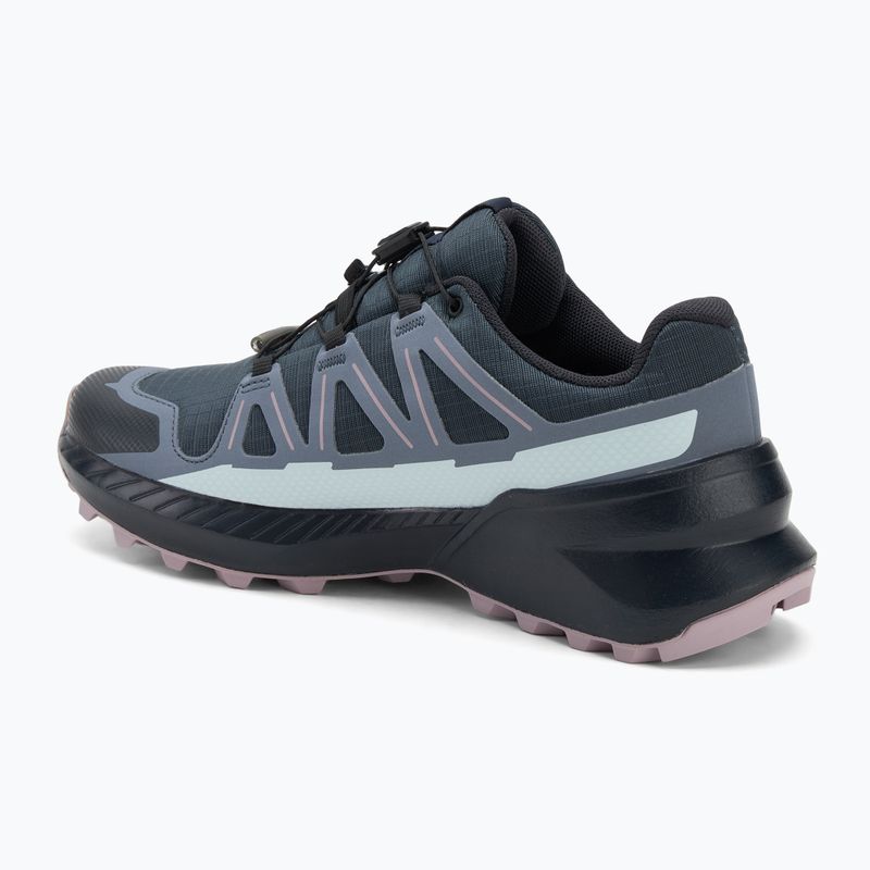 Moteriški bėgimo batai Salomon Speedcross Peak GTX blue nights / grisaille / nirvana 3