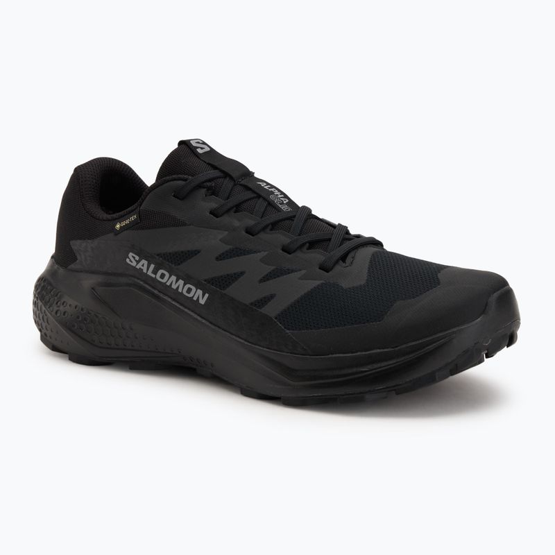 Vyriški bėgimo bateliai Salomon Alphaglide GTX juoda/asfaltas/juoda