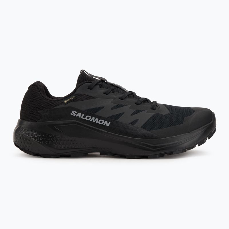 Vyriški bėgimo bateliai Salomon Alphaglide GTX juoda/asfaltas/juoda 2
