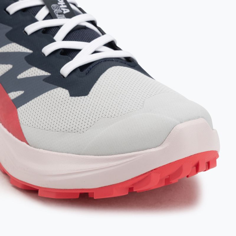 Moteriški bėgimo bateliai Salomon Alphaglide GTX lunar rock/blue night/rouge red 7