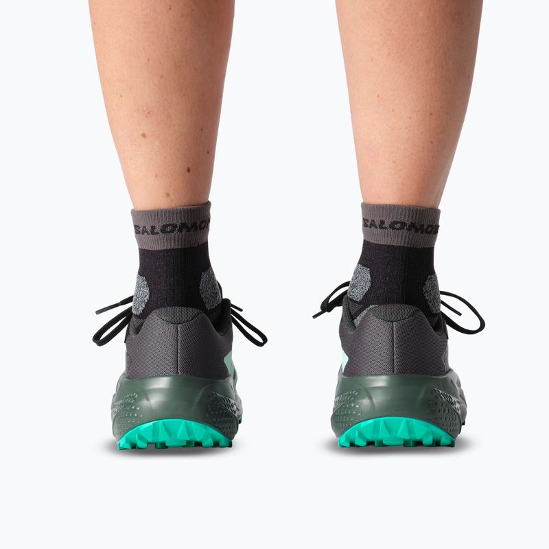 Moteriški bėgimo bateliai Salomon Alphaglide GTX hantom/urban chic/waterfall 9