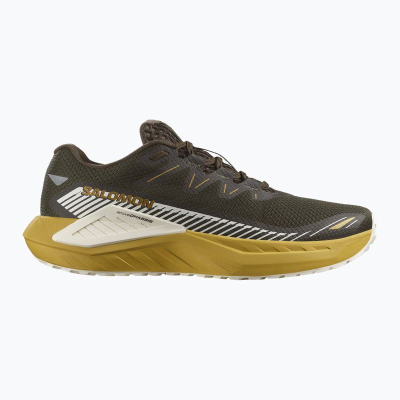 Vyriški bėgimo batai Salomon Drx Defy GRVL wren/spicy mustard/vanilla ice 8