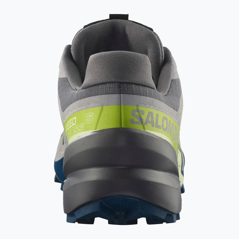 Vyriški bėgimo bateliai Salomon Speedcross 6 castlerock/lime cream/poseidon 4