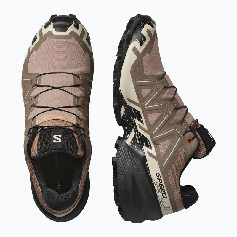Vyriški bėgimo bateliai Salomon Speedcross 6 natural/black/almond milk 6
