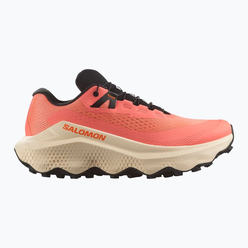 Moteriški bėgimo bateliai Salomon Ultra Glide 3 fusion coral/tender peach/black 2