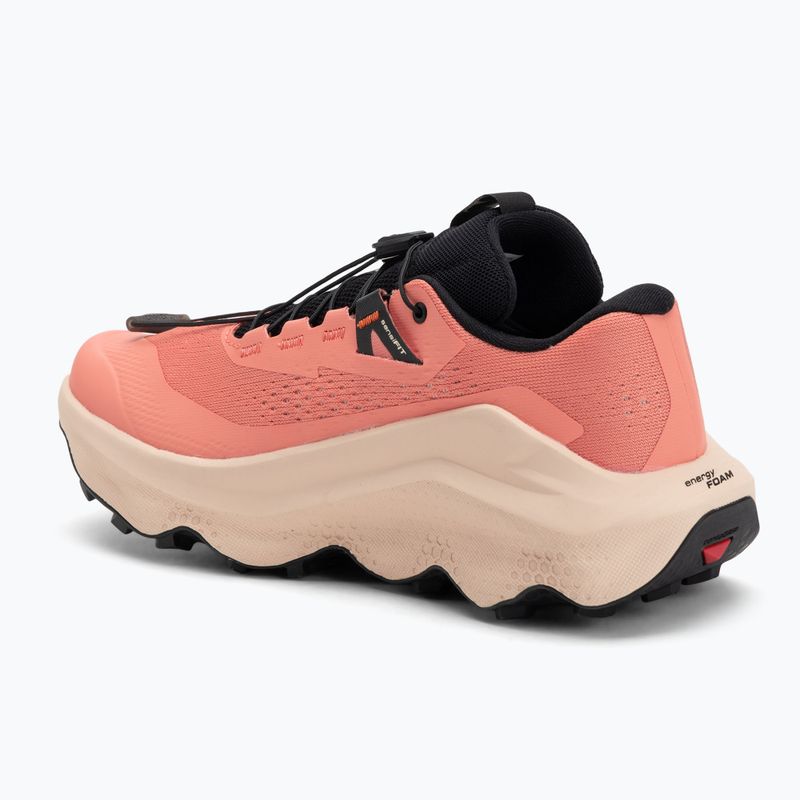 Moteriški bėgimo bateliai Salomon Ultra Glide 3 fusion coral/tender peach/black 3