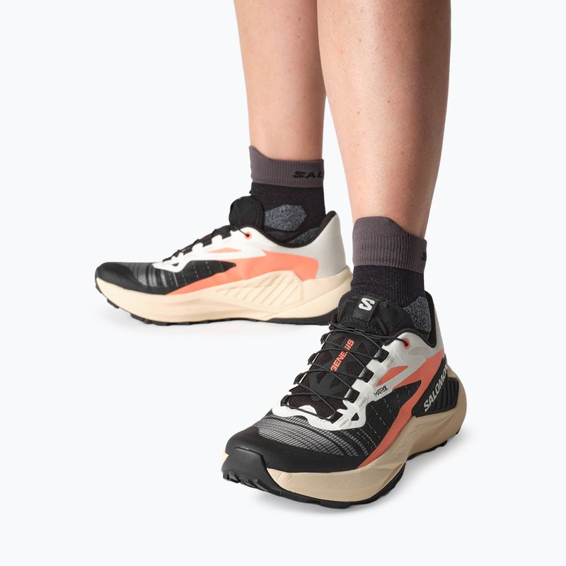 Moteriški bėgimo batai Salomon Genesis coral/tender/black 7