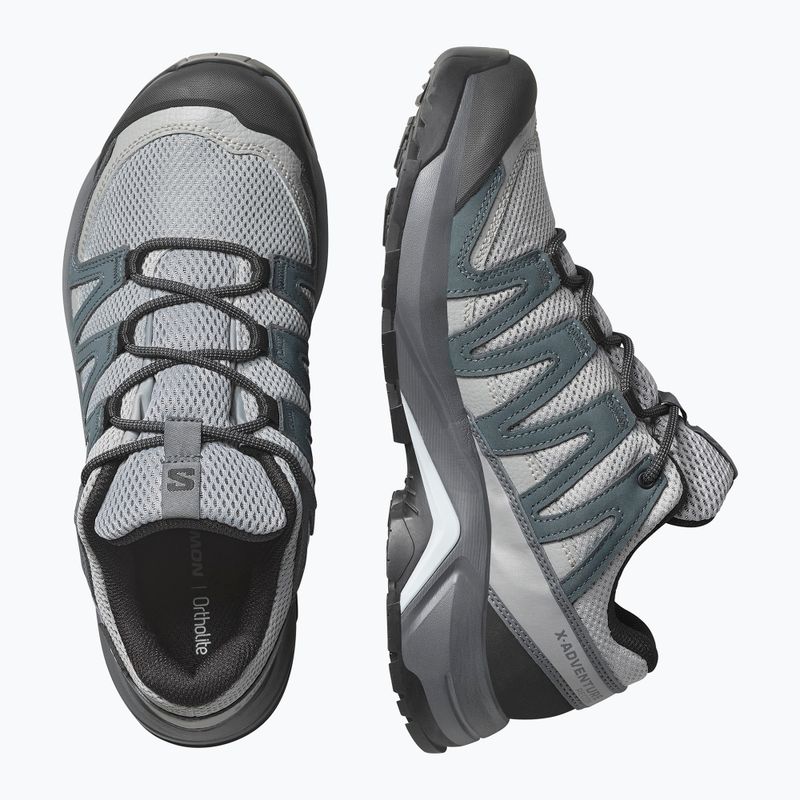 Moteriški trekingo batai Salomon X-Adventure Recon Waterproof mnment/turbu 12