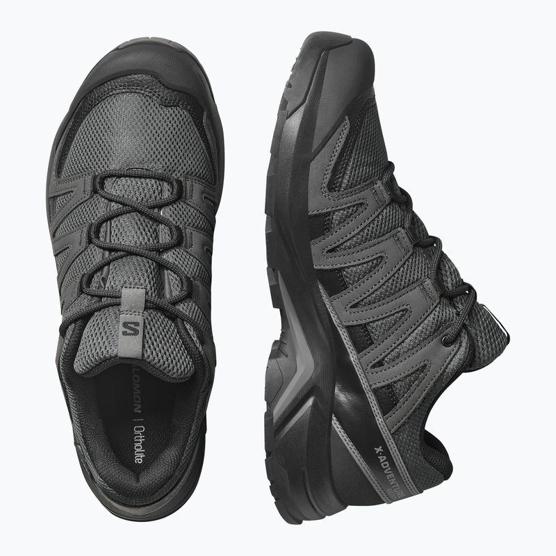 Vyriški trekingo batai Salomon X-Adventure Recon Waterproof asphalt/castlerock 5