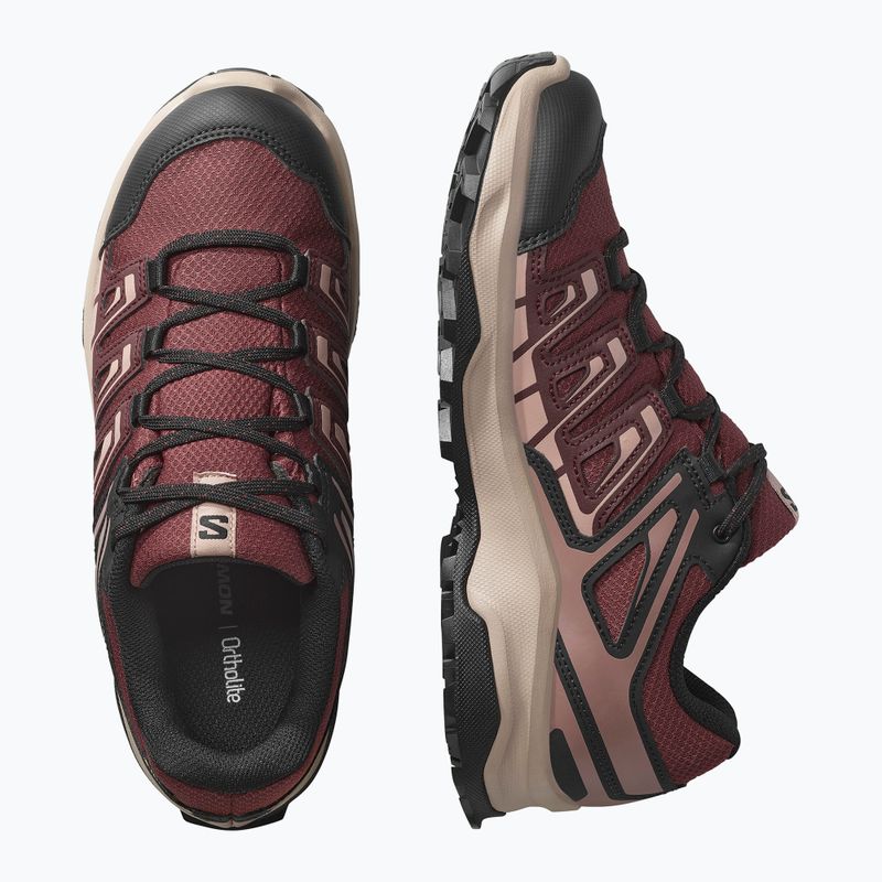 Moteriški žygio batai Salomon Extegra GTX henna/run raisin/mahogany rose 6