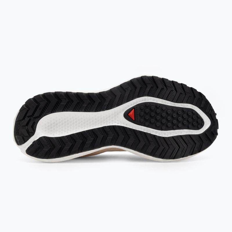 Moteriški bėgimo bateliai Salomon Aero Glide 3 Gravel shortbread/white/fusion coral 4