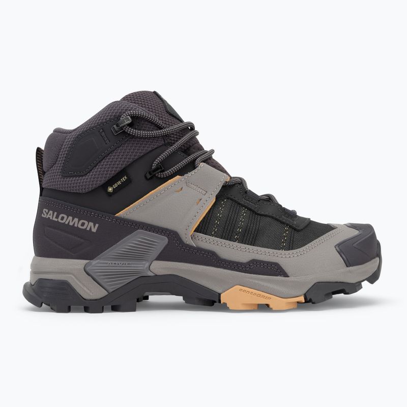 Moteriški žygio batai Salomon X Ultra 5 MID GTX nine iron / gull / soft clay 2