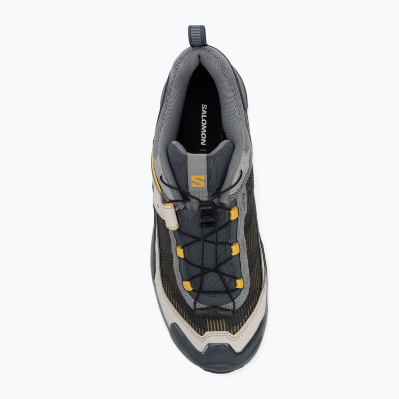 Vyriški žygio batai Salomon X Ultra 5 monument / turbul / spicy mustard 5