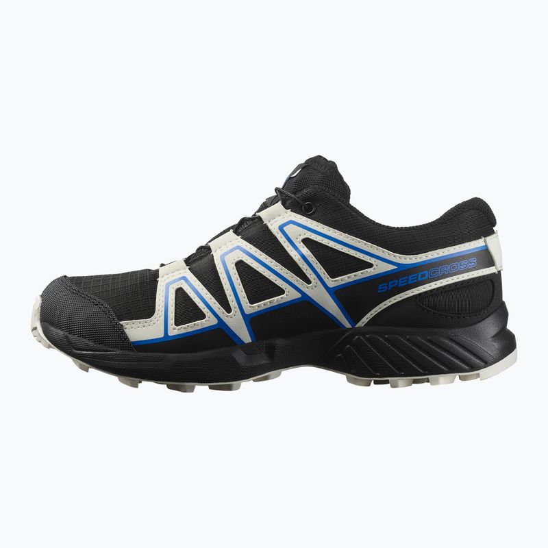 Vaikiški bėgimo bateliai Salomon Speedcross Waterproof black/vanilla ice/french blue 9