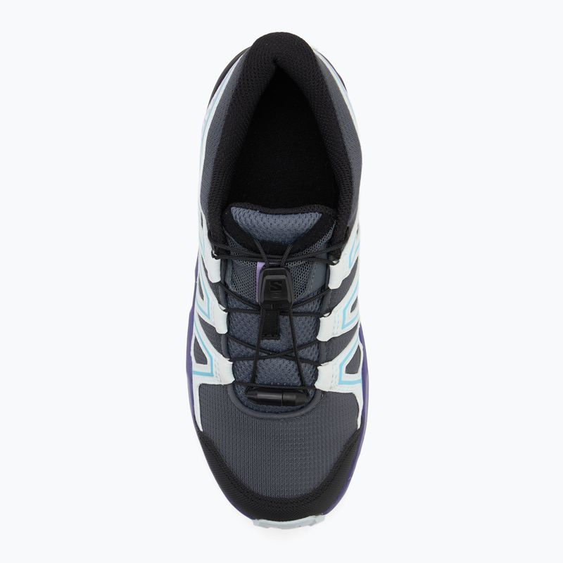 Vaikiški žygio batai Salomon Speedcross turbulence/ballad blue/liberty 5