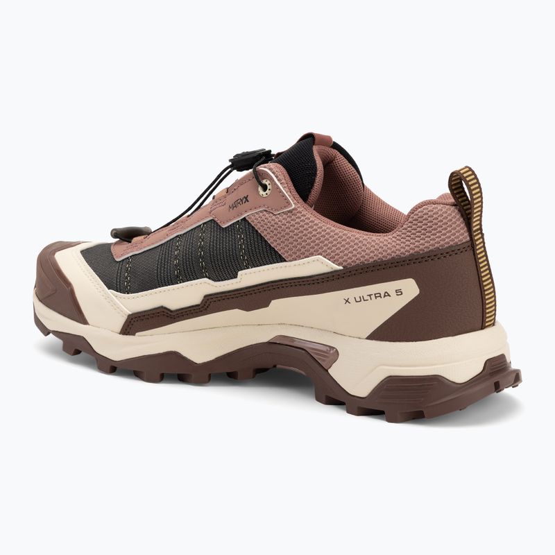 Moteriški žygio batai Salomon X ULTRA 5 GTX burlwood / french roast / rattan 3