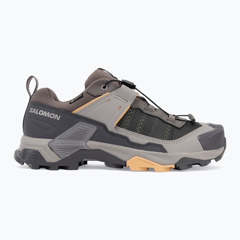 Moteriški žygio batai Salomon X ULTRA 5 GTX plum kitten / nine iron / soft clay 2
