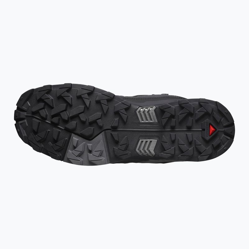 Vyriški trekkinginiai batai Salomon X Ultra 5 MID Wide GTX Black/Asphalt/Castlerock 9