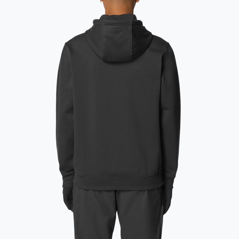 Vyriškas džemperis Salomon Chest Logo Hoodie deep black 2