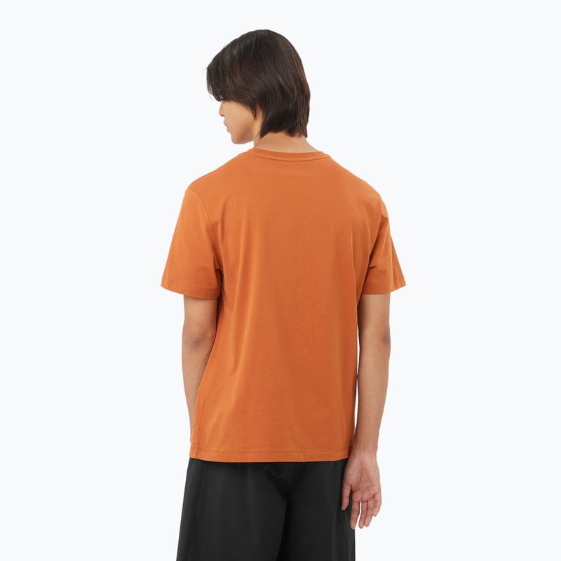 Vyriški marškinėliai Salomon Logo Tee sierra 2