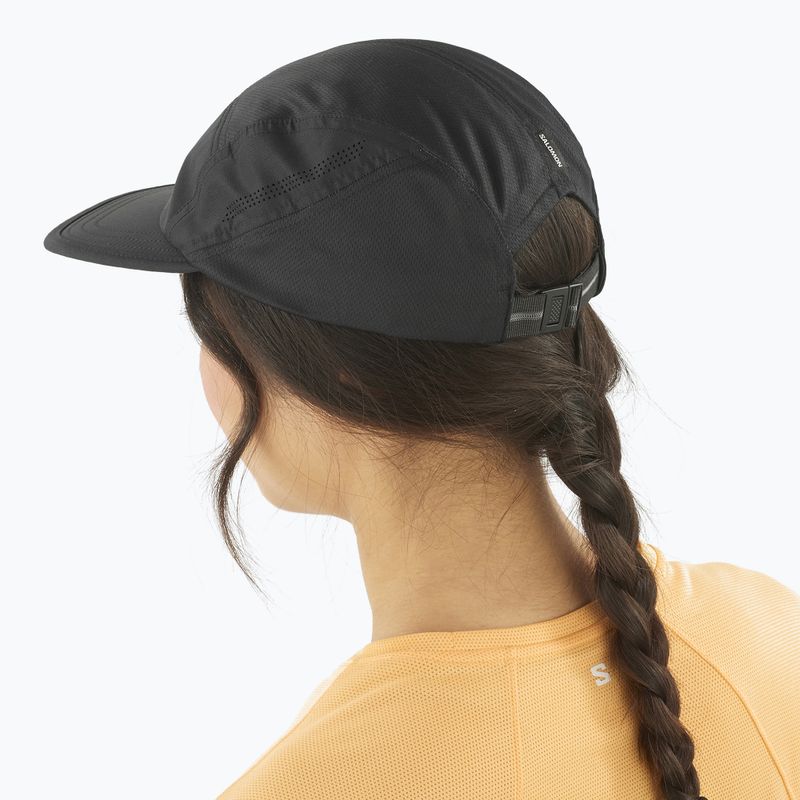 Kepuraitė su snapeliu Salomon SHAKEout 7 Panel deep black 3