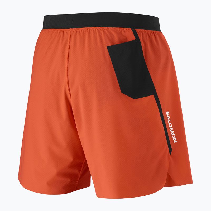 Vyriški bėgimo šortai Salomon S/Lab Speed Spl 7" fiery red 7