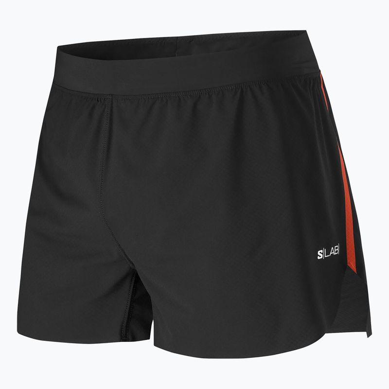 Vyriški bėgimo šortai Salomon S/Lab Speed Spl 3" deep black / fiery red 6
