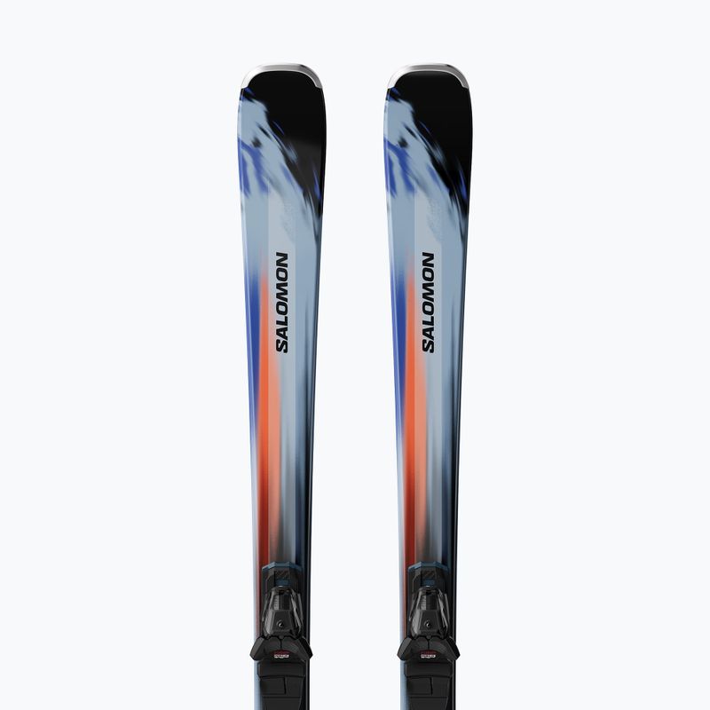 Kalnų slidės + apkaustai Salomon Stance 76 + M10 GW blissful blue/black 5