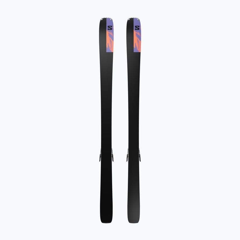 Kalnų slidės + apkaustai Salomon Stance 80 + M10 GW kelp/nasturtium 2