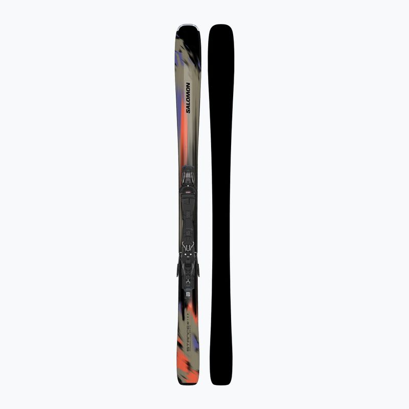 Kalnų slidės + apkaustai Salomon Stance 80 + M10 GW kelp/nasturtium 3