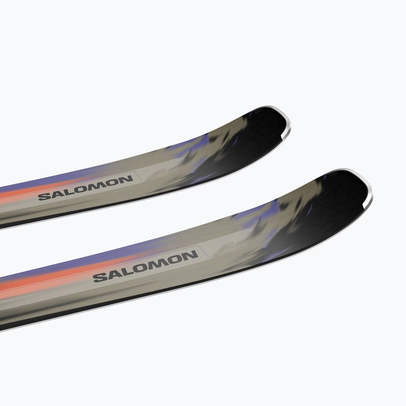 Kalnų slidės + apkaustai Salomon Stance 80 + M10 GW kelp/nasturtium 6