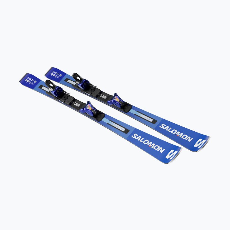 Kalnų slidės Salomon S/Race SL Pro + apkaustai I12 GW race blue/white 3