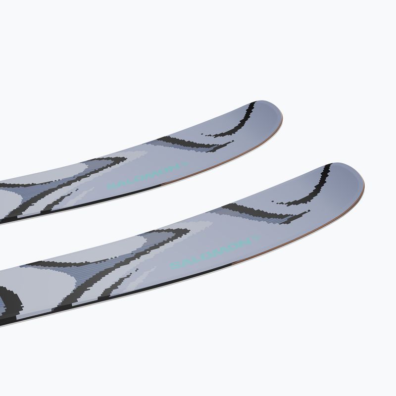 Kalnų slidės Salomon QST 100 cosmic sky/dark grey/neon blue 5