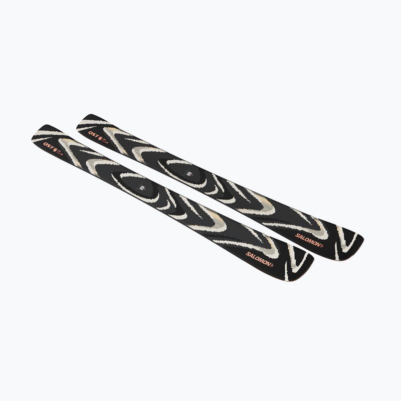 Kalnų slidės Salomon QST 94 Black black/almond milk 2