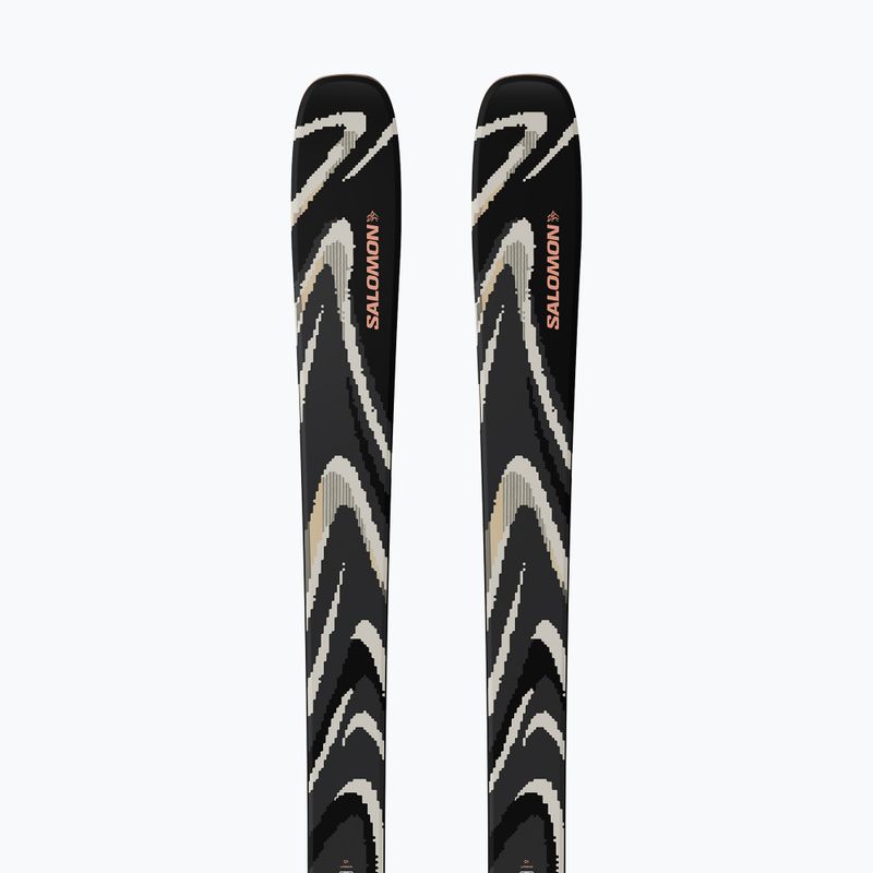 Kalnų slidės Salomon QST 94 Black black/almond milk 3