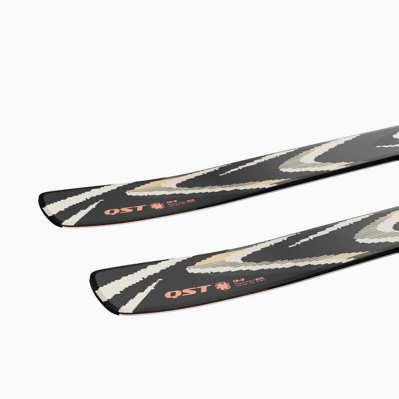 Kalnų slidės Salomon QST 94 Black black/almond milk 5
