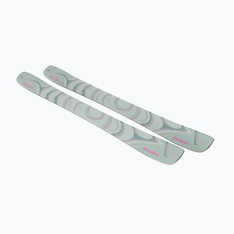 Kalnų slidės Salomon QST 100 iceberg green/nirvana/rhodamine 3