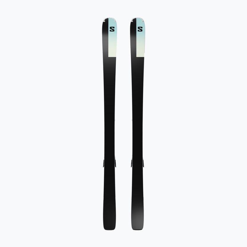 Moteriškos kalnų slidės + apkaustai Salomon Stance Pro W 82 + MI11 GW aruba blue/blue yonder 2