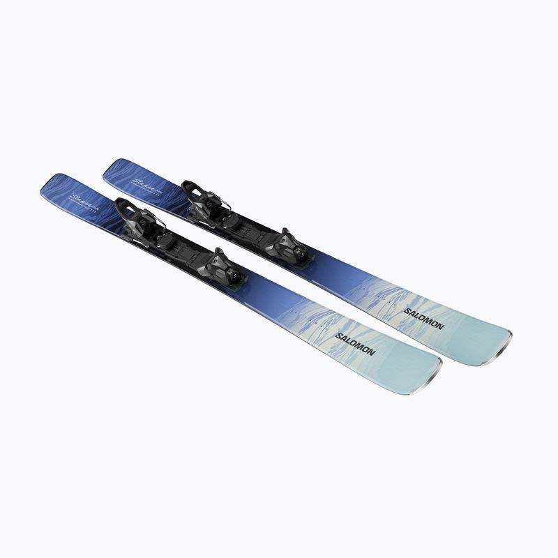 Moteriškos kalnų slidės + apkaustai Salomon Stance Pro W 82 + MI11 GW aruba blue/blue yonder 4