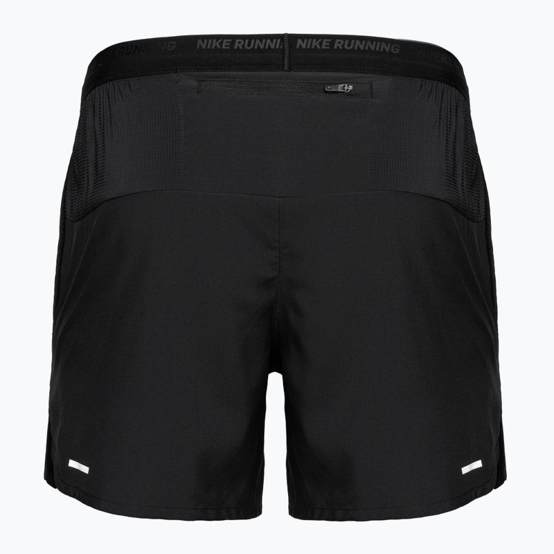 Vyriški bėgimo šortai Nike Dri-Fit Stride 5" Brief-Lined black/black 2