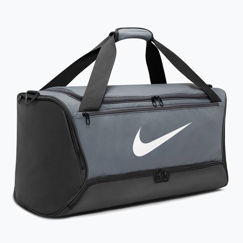 Treniruočių krepšys Nike Brasilia 9.5 60 l grey/white 3