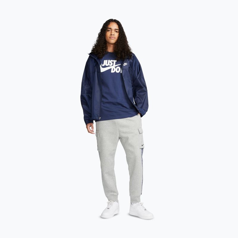 Vyriški marškinėliai Nike Sportswear JDI midnight navy/white 2