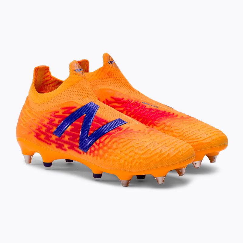 Vyriški futbolo bateliai New Balance Tekela V3+ Pro SG oranžiniai MST1SD35.D.080 4