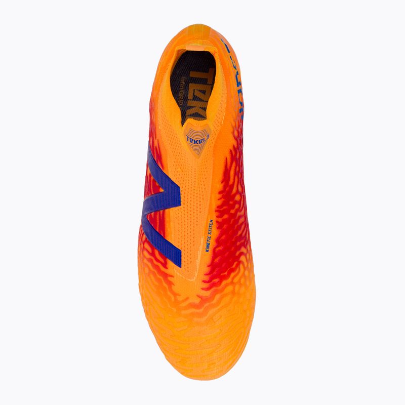 Vyriški futbolo bateliai New Balance Tekela V3+ Pro SG oranžiniai MST1SD35.D.080 6