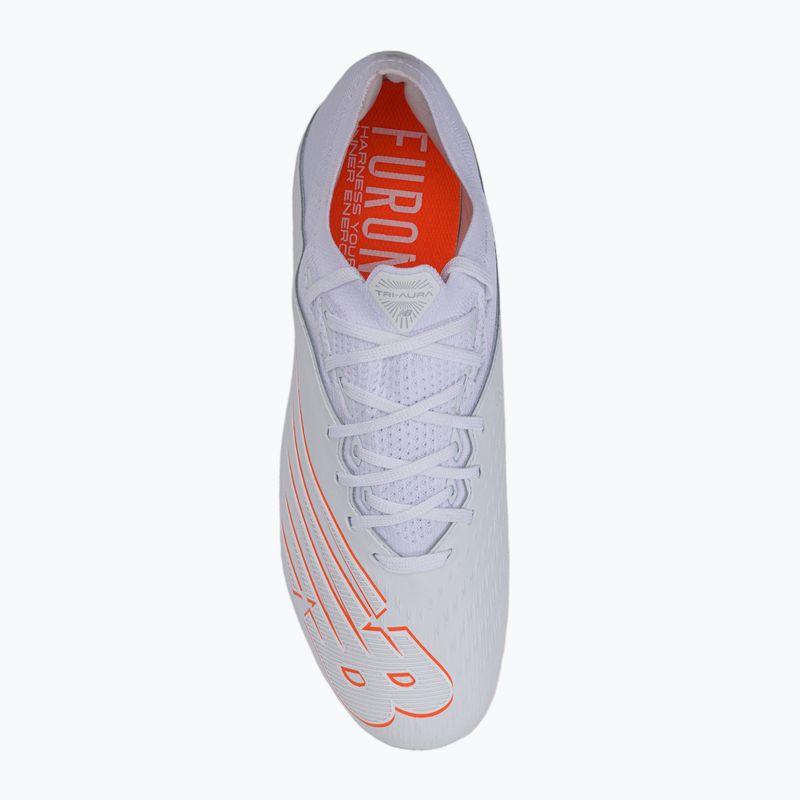 Vyriški futbolo bateliai New Balance Furon V6+ Pro Leather FG balti MSFKFW65.D.080 6